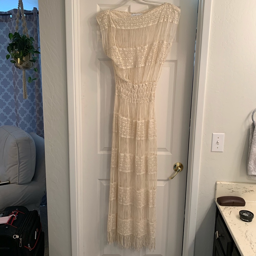 Anthropologie Crochet Dress